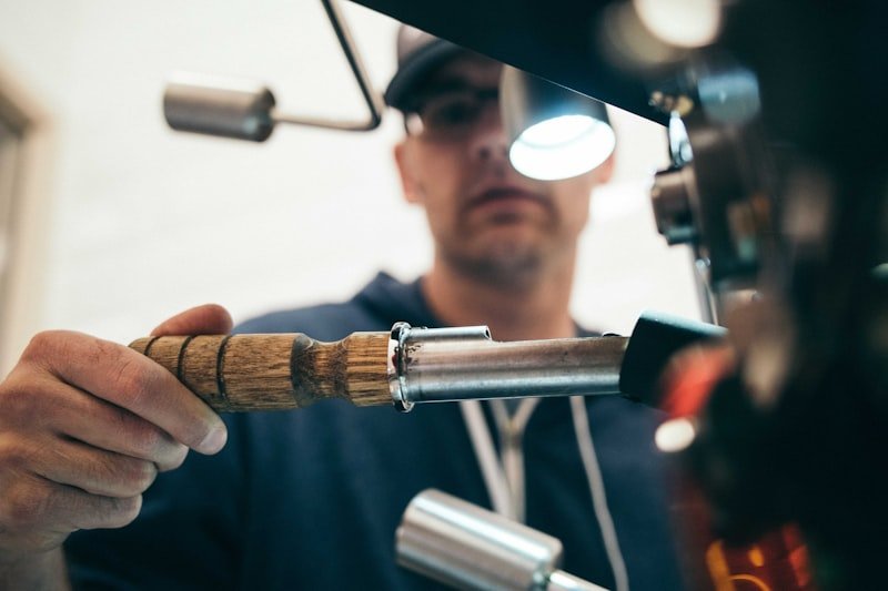 Artisan Woodworks workshop interior showing woodworking tools and craftsmanship in progress